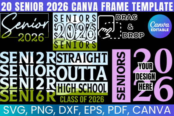 20 Senior 2026 Canva Frame Template: Designing Your Graduation Milestone
