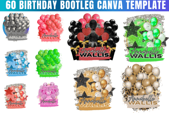 60 Birthday Bootleg Canva Template: A Deep Dive for Creators