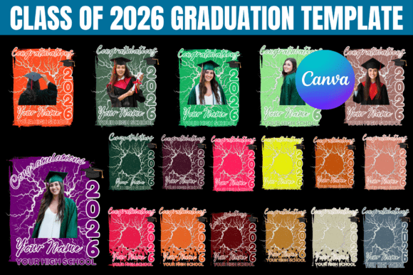 Class of 2026 Graduation Template: Your Design Shortcut