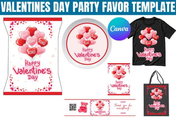 Create Unforgettable Valentine's Celebrations with Editable Party Favor Templates