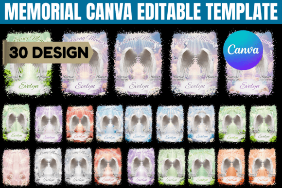 Creating Meaningful Tributes with a Memorial Canva Editable Template