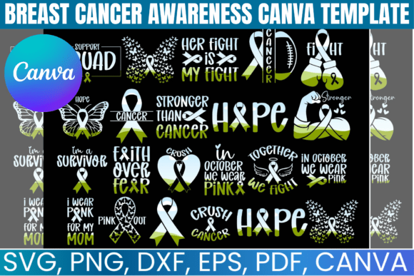 Design with Purpose: Using Breast Cancer Awareness Canva Frames