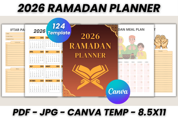 Master Your Spiritual Journey: The 2026 Ramadan Planner Canva Template
