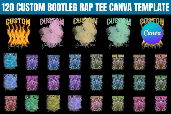 Mastering the 120 Custom Bootleg Rap Tee Template