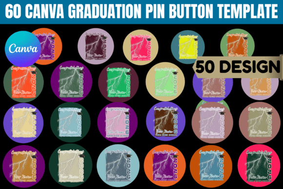 Mastering the 60 Canva Graduation Pin Button Template