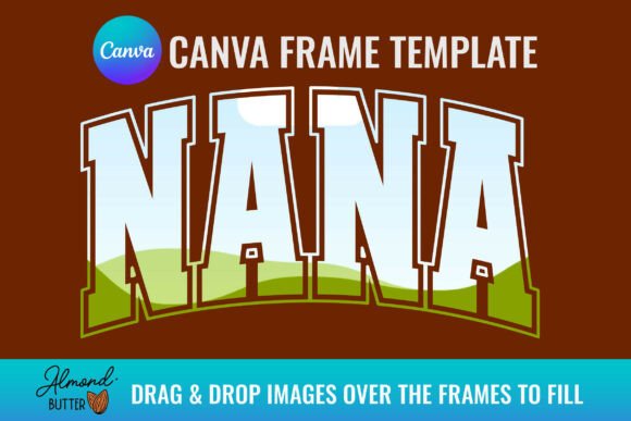Nana Varsity Canva Template: Your Go-To for Bold, Collegiate Style
