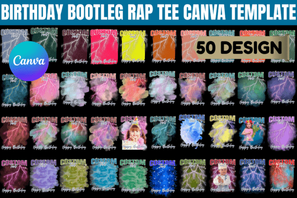 The Nostalgic Edge of Birthday Bootleg Rap Tee Design